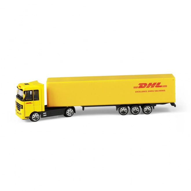 DHL Truck with Trailer Toy