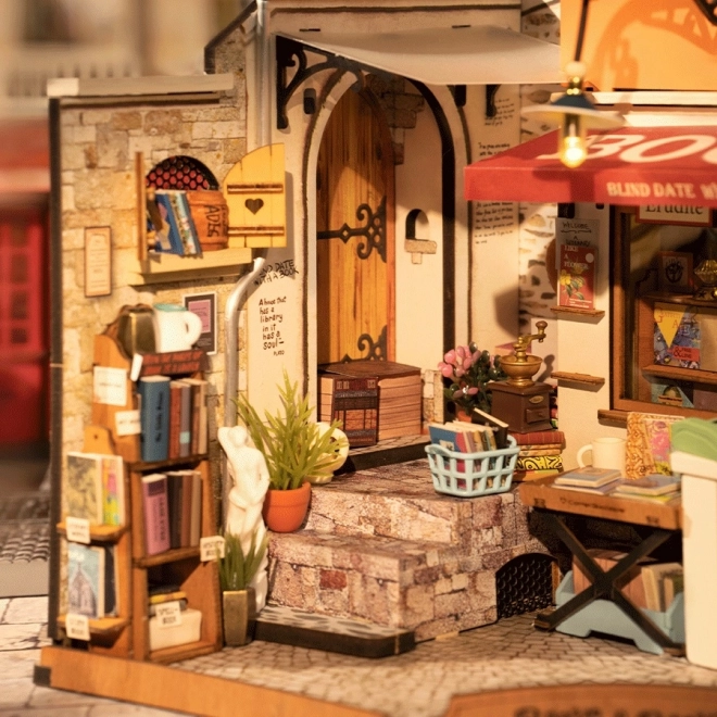 Miniature Bookstore Corner