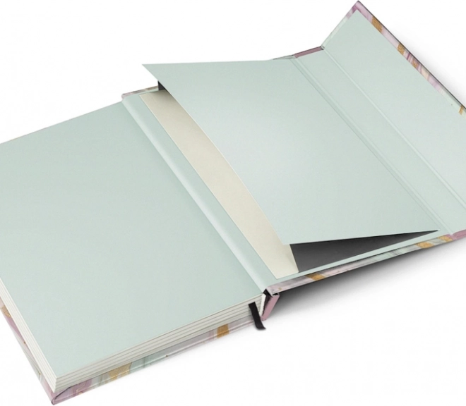 Weekly Diary Pink Marble with Magnetic Closure 2026