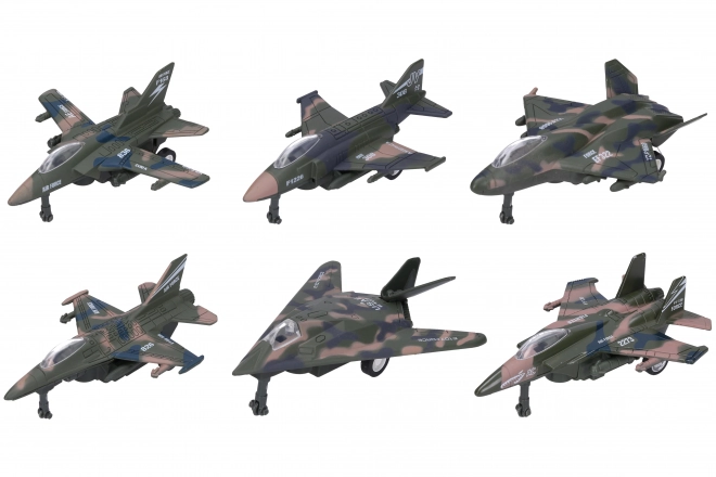 Pull-Back Fighter Jet Model