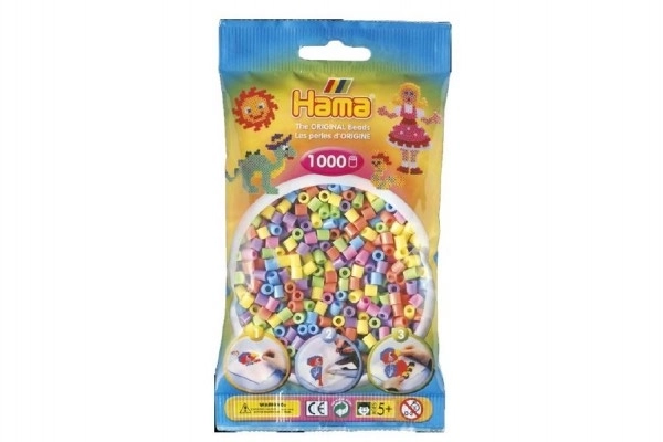 Hama Ironing Beads Pastel Colors 1000 pcs