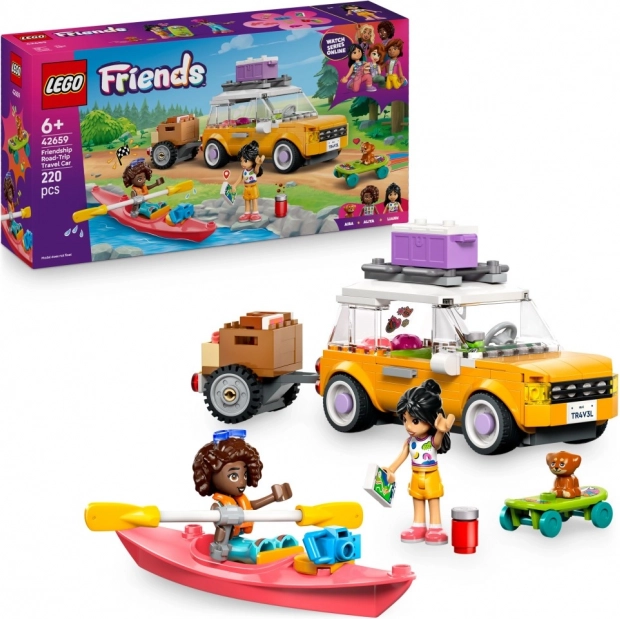 LEGO Friends Ausflug mit dem Auto mit Freunden