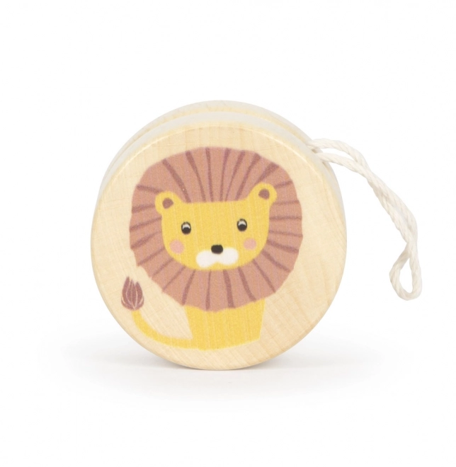 Wooden Lion Yo-Yo by Small Foot