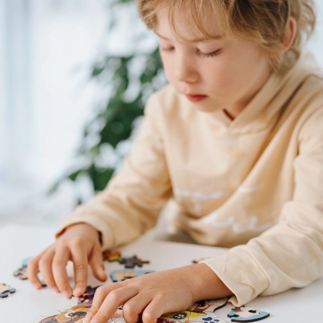 Wood Craft Junior Puzzle Sonic the Hedgehog