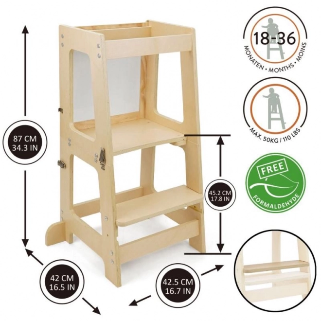 Learning Tower Prema 3-in-1 - Natural