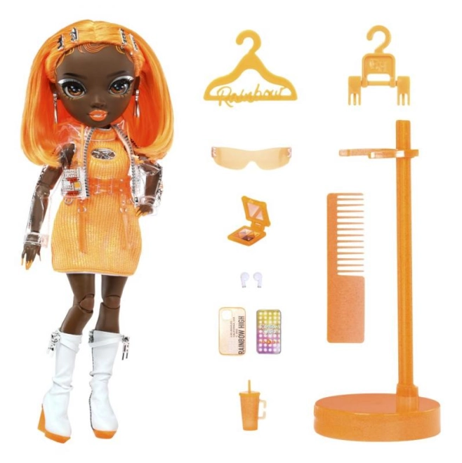 Moderne oranje accessoires