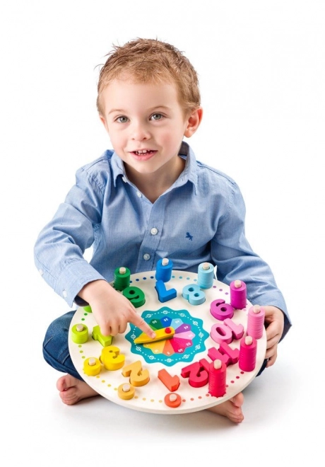 Educational Wooden Clock Set