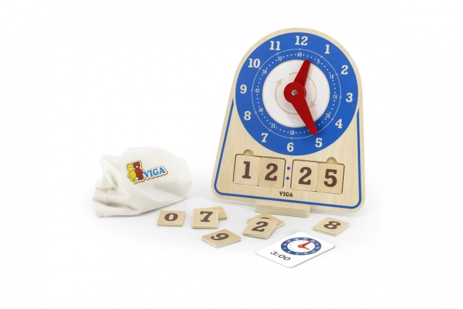 Wooden Learning Clock