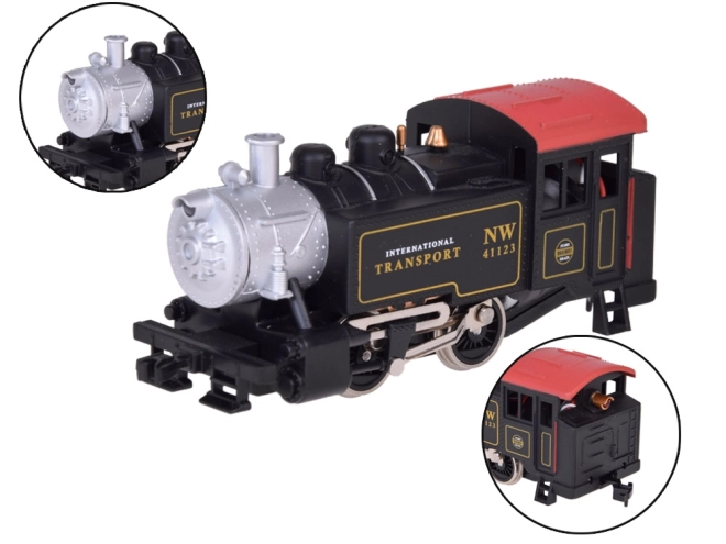 Electric Train Classic Locomotive with Control Unit