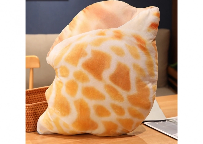 Plush Seashell Pillow