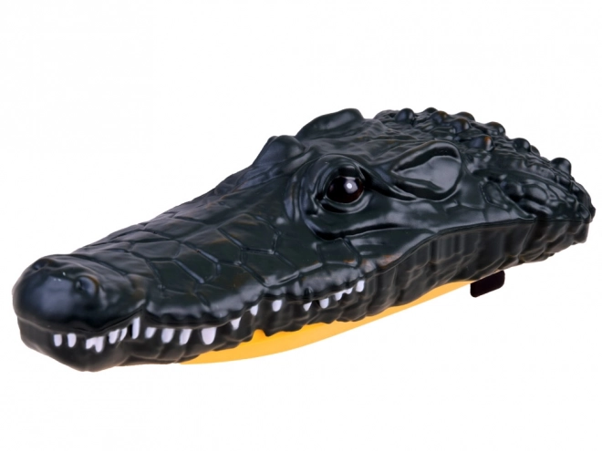 Remote Controlled Crocodile Boat – Yellow