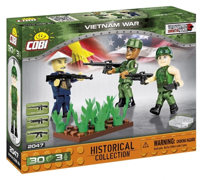 Vietnam War Soldier Action Figures Set