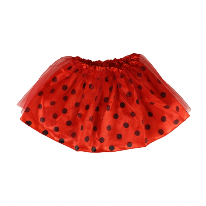 Ladybug Tutu Costume with Wings for Girls