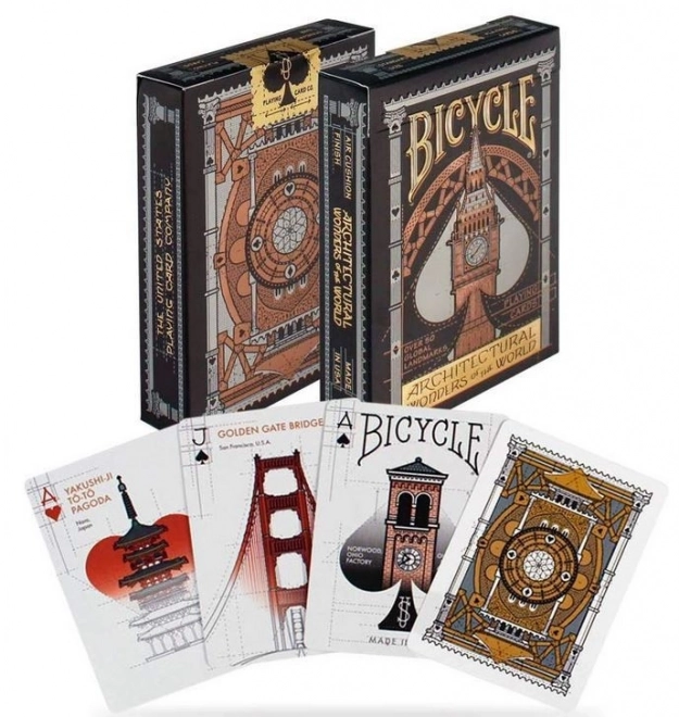 Bicycle Architectural Wonders Playing Cards