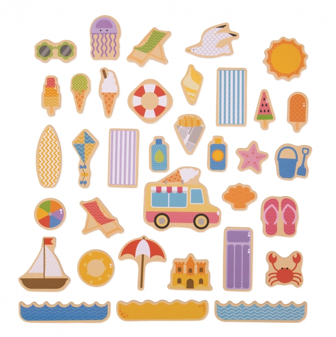 Magnetic Sea Holiday Set by Bigjigs Toys