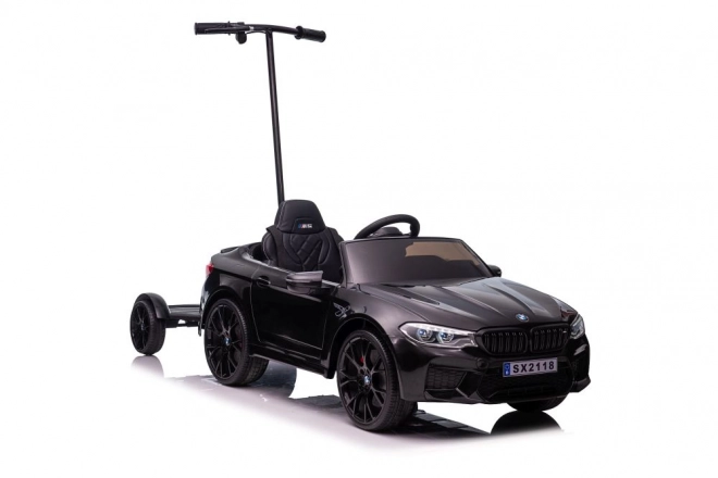 Battery Operated BMW M5 Car with Parent Platform Black Lacquered