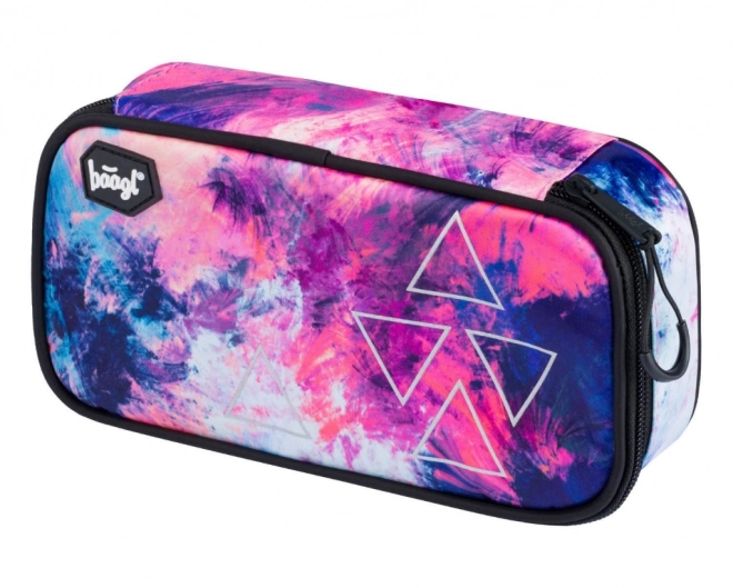 School Pencil Case Abstract Design