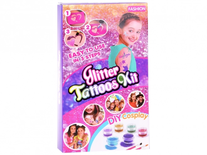 Glitter Tattoos Creative Kit