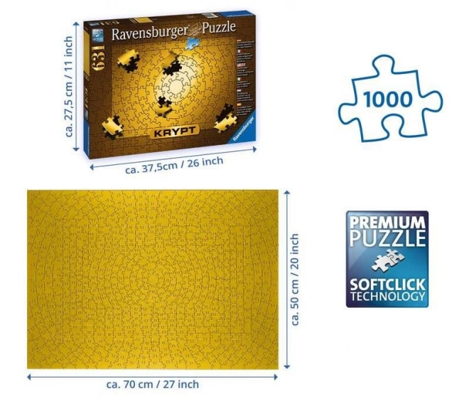 Puzzle Krypt Oro 631 pezzi