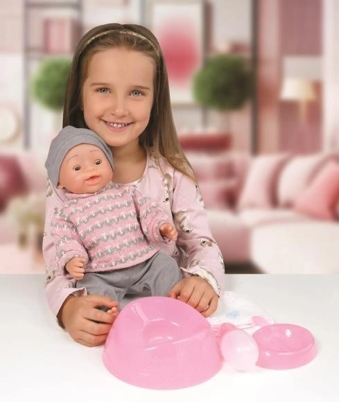 Interactive Crying Baby Doll 43 cm by Natalya Collection
