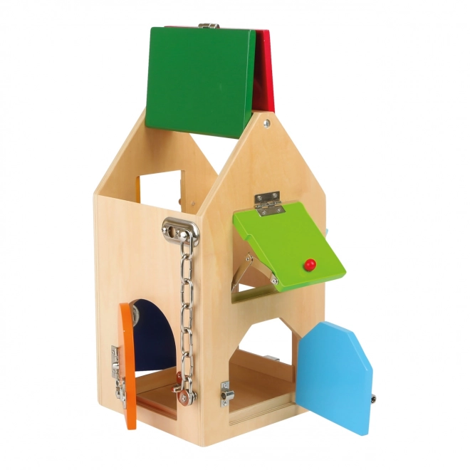 Small Foot Motor Skills House with Locks