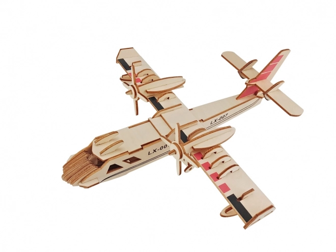 Woodcraft Wooden 3D Puzzle Bomber