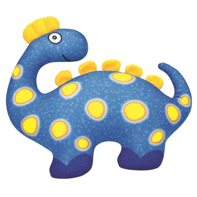 Blue dinosaur plush toy