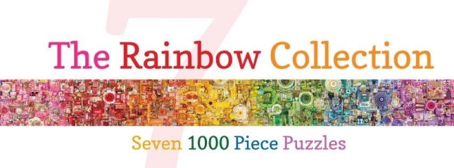 Rainbow Orange Puzzle 1000 Pieces