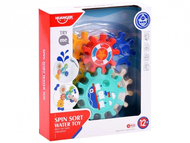 Colorful Water Play Gears