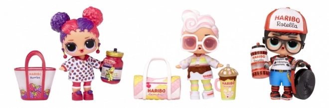 LOL Surprise Loves Mini Sweets x HARIBO Dolls Display Set