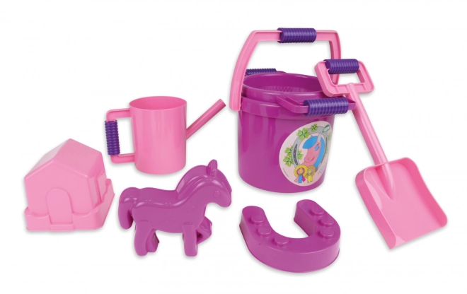 Sand Play Set with Pony