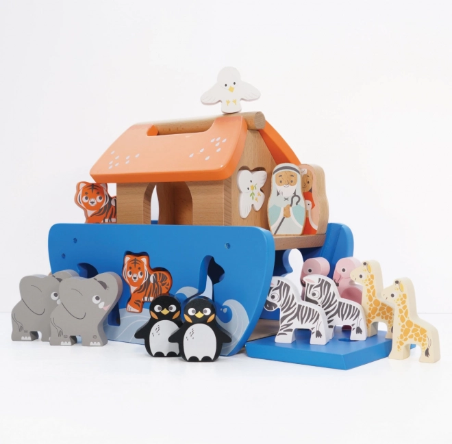 Wooden Noah's Ark Shape Sorter