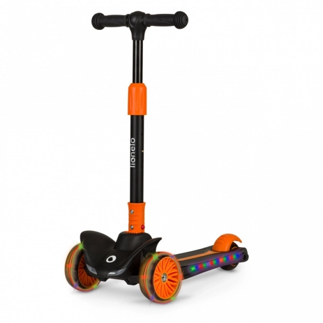 Timmy Orange and Black Scooter for Kids