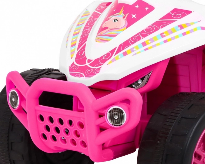 Pink Electric Ride-On Quad for Toddlers