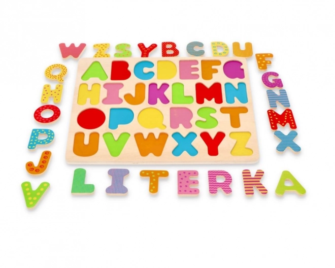 Wooden Alphabet Puzzle - Uppercase Letters