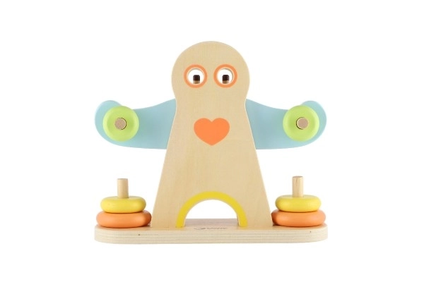 Wooden Puzzle Hercules Weights 7 Pieces