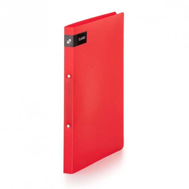 Classic red 2-ring binder