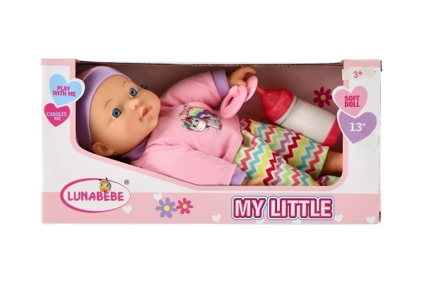 Cute Baby Doll with Unicorn Outfit