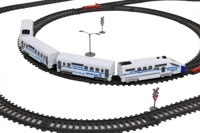 Large Train Set for Children 4+ with Carriages and 9m Track