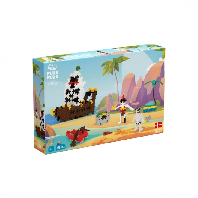 Plus-Plus Pirate Building Set