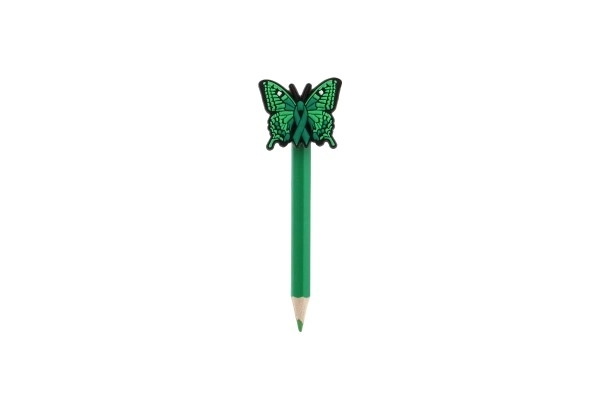 Colorful Pencils with Butterfly Decorations