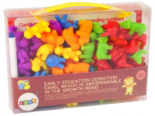 Educational Toy Animal Learning Task Cards Sorter