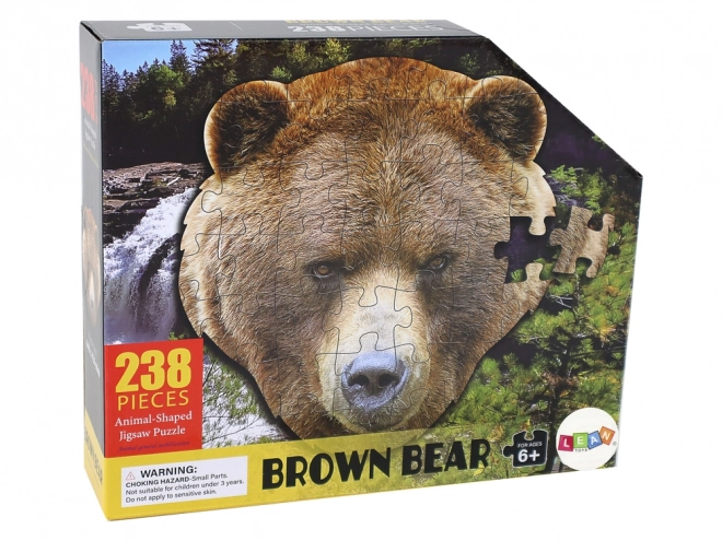 Bear Head Puzzle - 238 Pieces