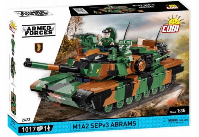 Cobi Abrams Tank M1A2 SEPv3 Model Kit