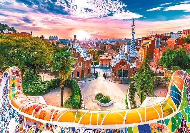 Živopisne boje i motiv BARCELONE