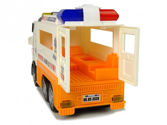 Ambulance Toy Car with Lights and Sounds