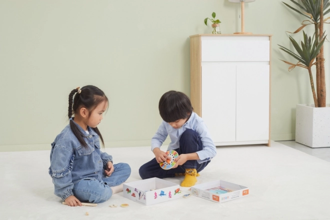 Wooden Magnetic Fishing Game