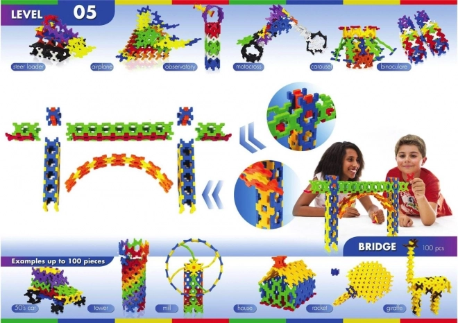 Building Blocks Set 200 Pieces