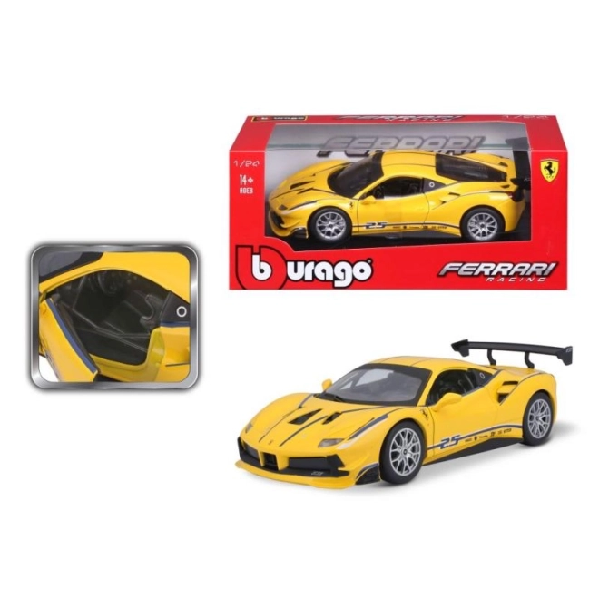 Bburago Ferrari Racing 488 Challenge Diecast Model