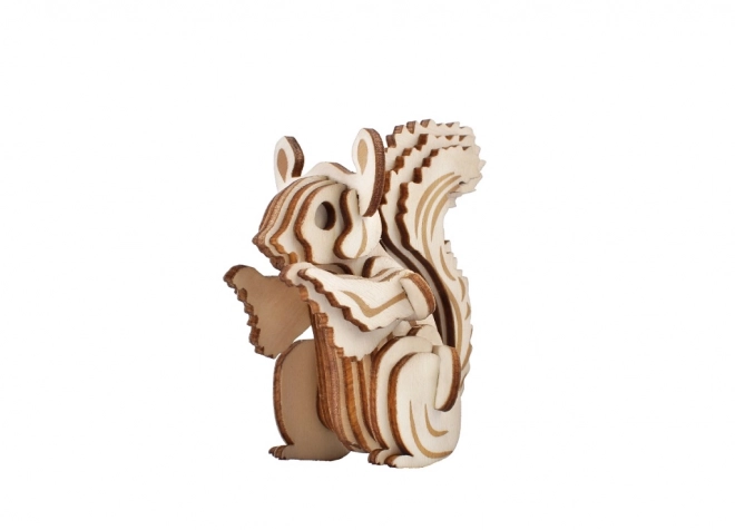 Woodcraft 3D Wooden Squirrel Puzzle